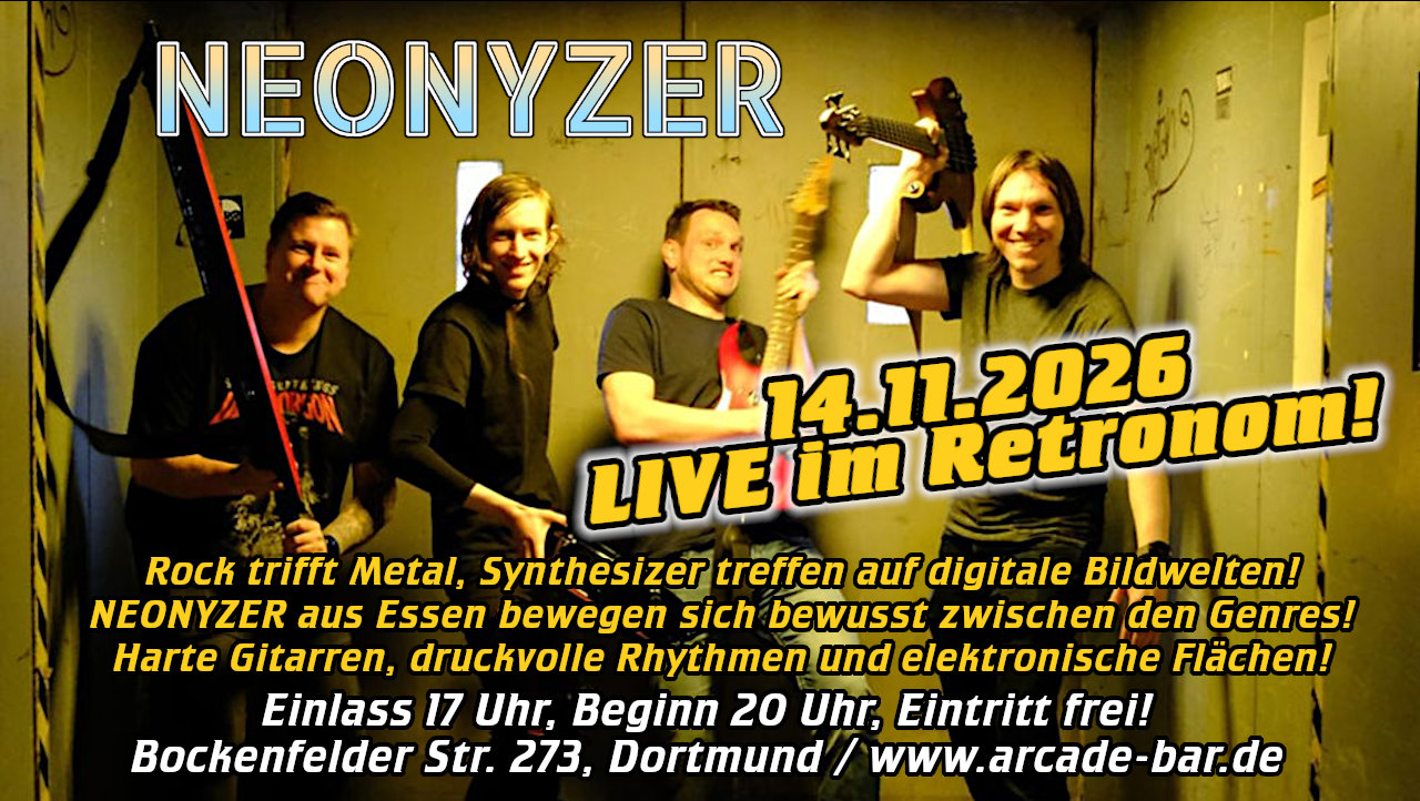 Neonyzer Live im Retronom!